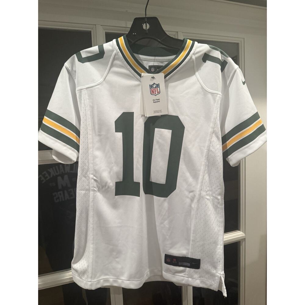 nfl green bay packers jersey Jordan Love Size Kids Medium